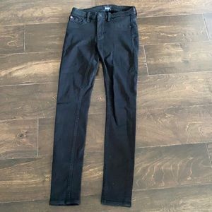Hudson Nico Mid Rise Super Skinny Jeans Size 25